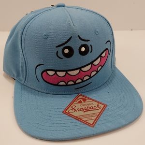 Mr. Meeseeks Big Face Snapback Baseball Cap